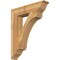 Ekena Millwork Legacy Traditional Rough Sawn Bracket, Western Red Cedar, 6"W x 30"D x 36"H BKT06X30X36LEC01RWR - alternate 1